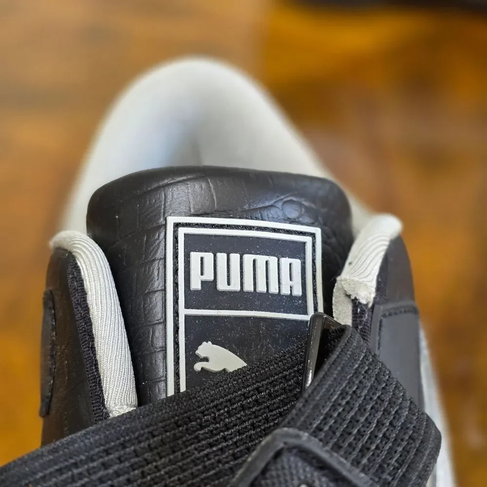 Puma Mostro x A$AP Rocky Men's Shoes Black Croc / Silver Size 9 New 404408-01